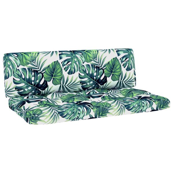 vidaXL Garten-Mittelsofa aus Paletten Schwarz Kiefernholz Imprägniert