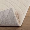 vidaXL Bereichsteppiche PALMERAS Beige 120 x 120 cm Polyester