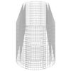 vidaXL Gabionen-Hochbeet Verzinktes Eisen 400x100x100 cm