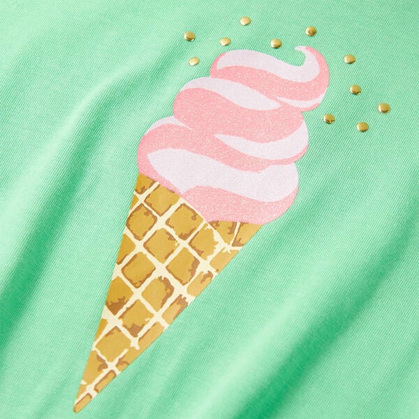 Kinder-T-Shirt Hellgr&uuml;n 116