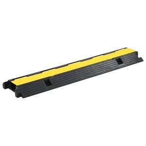 vidaXL Kabelbr&uuml;cke 1 Kanal Gummi 100 cm