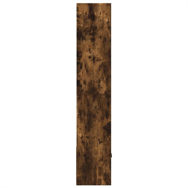 vidaXL Bücherregal Räuchereiche 70x36x189 cm Holzwerkstoff