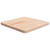 vidaXL Tischplatte Quadratisch 40x40x2,5 cm Eichenholz Unbehandelt