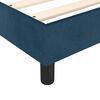 vidaXL Boxspringbettgestell Dunkelblau 90x190 cm Samt