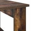 vidaXL Couchtisch Ger&auml;ucherte Eiche 72 x 50 x 50 cm Holzwerkstoff