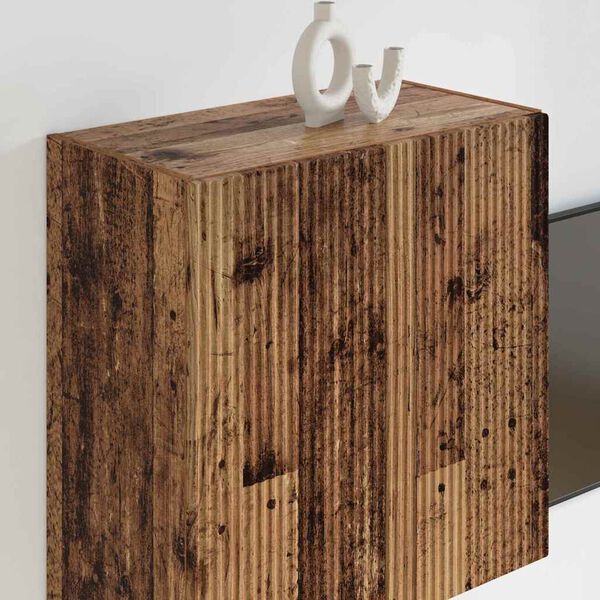 vidaXL TV-Wandschrank Altholz 59,5 x 31 x 60 cm Holzwerkstoff