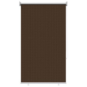 vidaXL Au&szlig;enrollo 90% UV-Block Braun 80 x 140 cm HDPE