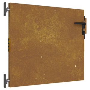 vidaXL Gartentor 85x100 cm Cortenstahl