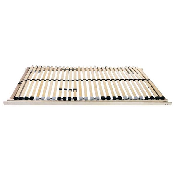 vidaXL Lattenrost mit Kopfteil Braun 70 x 190 cm Massives Buchenholz