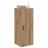 vidaXL Wandschrank Artisan-Eiche 34,5 x 34 x 90 cm Holzwerkstoff