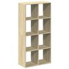 vidaXL Raumteiler-B&uuml;cherregal Sonoma-Eiche 69,5x29x137,5 cm