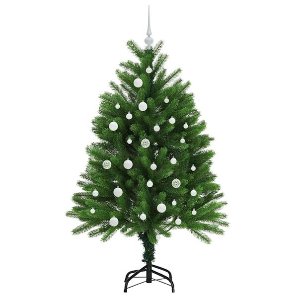 vidaXL Weihnachtsbaum mit 150 LEDs mit Ständer Grün 120 cm PE