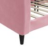 vidaXL Tagesbett Rosa 80x200 cm Samt