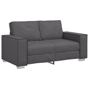 vidaXL Sofa Grau 160 x 80 x 84 cm Stoff