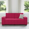 vidaXL 2-Sitzer-Sofa Weinrot 180x78x84 cm Samt