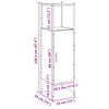 vidaXL Badschrank Artisan-Eiche 33x33x120,5 cm Holzwerkstoff