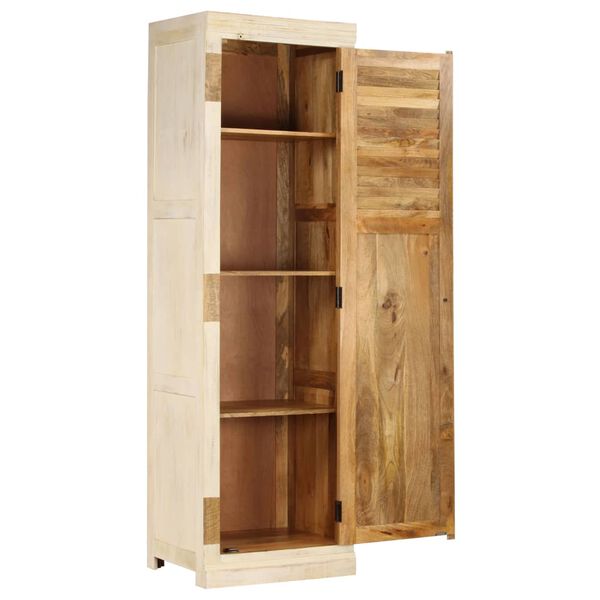 vidaXL Kleiderschrank Massivholz Mango 60x50x200 cm