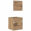 vidaXL Badezimmerschrank Artisan-Eiche 41 x 38,5 x 45 cm Holzwerkstoff