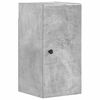 vidaXL Badezimmer-Wandschrank BREDA Betongrau 30 x 31 x 59 cm