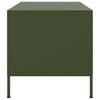 vidaXL Couchtisch Olivgrün 68x50x50,5 cm Stahl