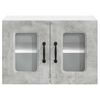 vidaXL K&uuml;chenschrank Kalmar 2 pcs Beton Grau 60 x 31 x 40 cm