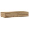 vidaXL Bettschubladen Artisan-Eiche 75 x 36,5 x 16.5 cm Holzwerkstoff
