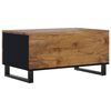 vidaXL Couchtisch 80x50x40 cm Massivholz Mango & Holzwerkstoff