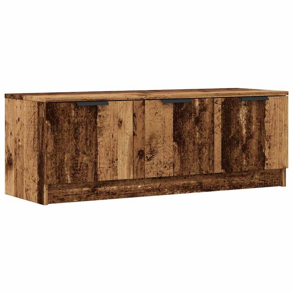 vidaXL TV-Schrank Altholz-Optik 102x35x36,5 cm Holzwerkstoff