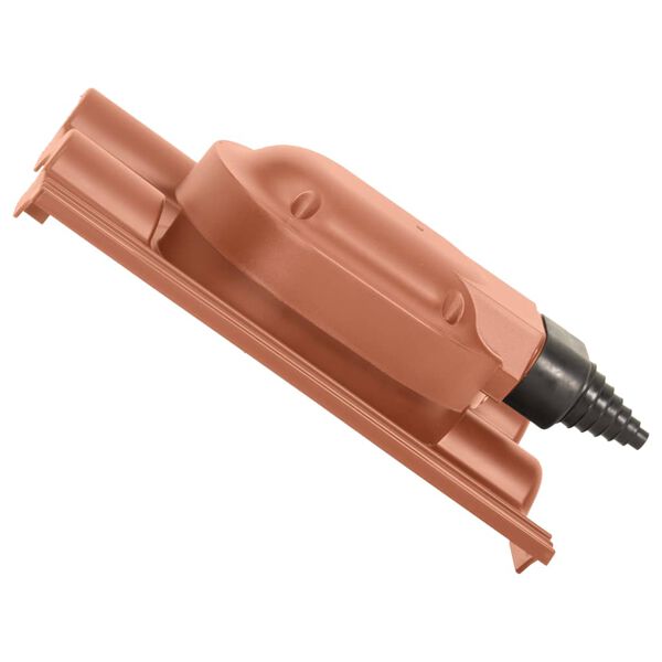 vidaXL Solardurchf&uuml;hrung f&uuml;r Frankfurter Dachziegel Ziegelrot