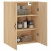 vidaXL Wandschrank Sonoma-Eiche 69,5x34x90 cm