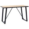 vidaXL Esstisch Eichenfarbe 120x60x75 cm MDF