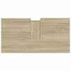 vidaXL Badschrank Sonoma-Eiche 65x33x60 cm Holzwerkstoff