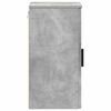 vidaXL Badezimmerschrank Wandmontiert Beton Grau 30 x 31,5 x 61 cm