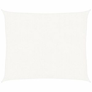 vidaXL Sonnensegel 160 g/m&sup2; Wei&szlig; 2,5x3 m HDPE