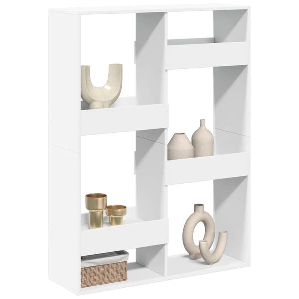 vidaXL Raumteiler Weiß 100x33x135 cm Holzwerkstoff