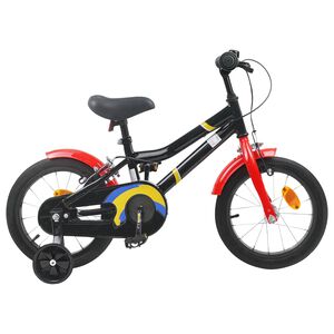 vidaXL Kinderfahrrad 16 Zoll f&uuml;r 4-6 Jahre alt Schwarz Rot