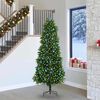 vidaXL Weihnachtsbaum mit 300 LEDs mit St&auml;nder Gr&uuml;n 240 cm PE