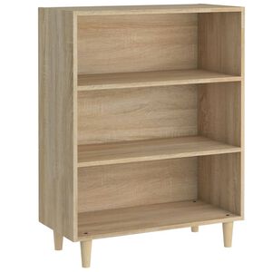 vidaXL Sideboard Sonoma-Eiche 69,5x32,5x90 cm Holzwerkstoff