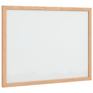 vidaXL Magnetisches Whiteboard mit massivem Kiefernholzrahmen 40x30 cm