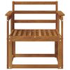 vidaXL Outdoor-Sofa Massivholz Akazie Natur