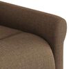 vidaXL Relaxsessel mit Aufstehhilfe Braun Stoff