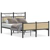vidaXL Bettgestell ohne Matratze Sonoma-Eiche 120x190 cm Holzwerkstoff