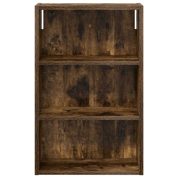 vidaXL Badezimmer-Wandschrank Ger&auml;ucherte Eiche 40 x 16 x 62,5 cm