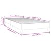 vidaXL Boxspringbettgestell Dunkelblau 80x200 cm Samt