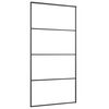 vidaXL Schiebet&uuml;r mit Beschlag 102,5x205 cm ESG-Glas & Aluminium