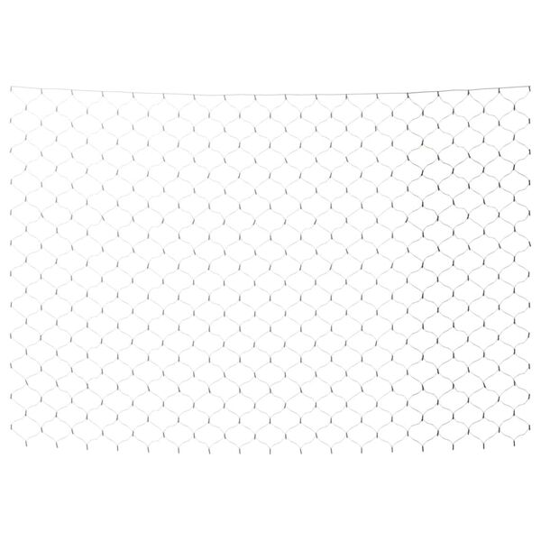 vidaXL LED-Lichternetz Kaltweiß 3x3 m 306 LEDs Indoor Outdoor