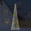 vidaXL LED-Weihnachtsbaum 1534 LEDs Mehrfarbig 500 cm