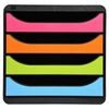Exacompta Big-Box Schubladenbox Harlequin mit 4 Laden