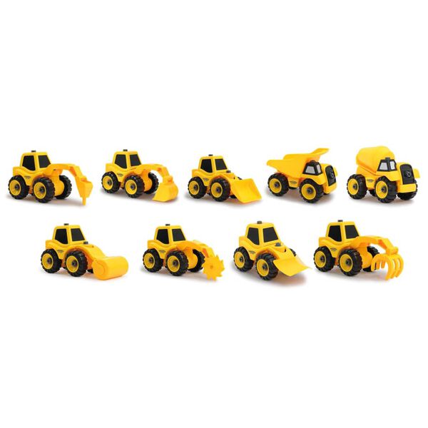 JAMARA 9-in-2 Baufahrzeug-Set