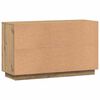 vidaXL Sideboard Artisan-Eiche 102 x 35 x 55 cm Holzwerkstoff